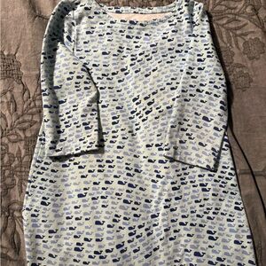 Whale Patterned Dress
